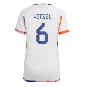 Maillot de foot Belgique Axel Witsel #6 Extérieur Femmes Monde 2022 Manches Courte